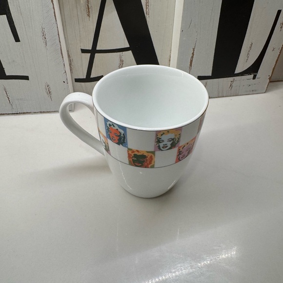 Andy Warhol Marilyn Monroe Mug Block China - Picture 2 of 4